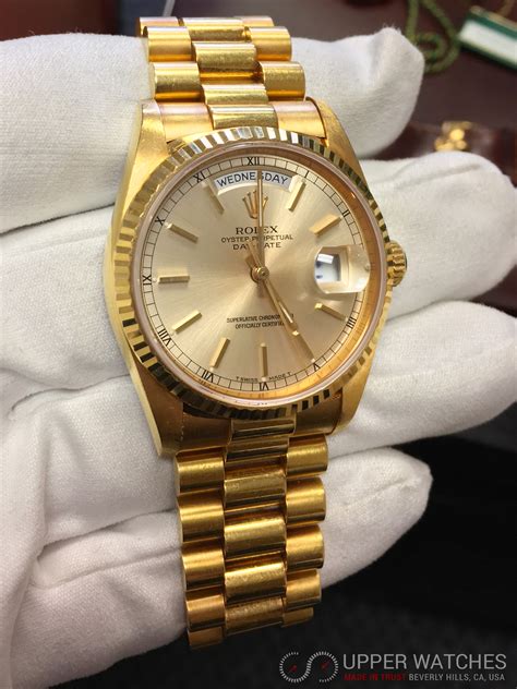 rolex presidential 38mm